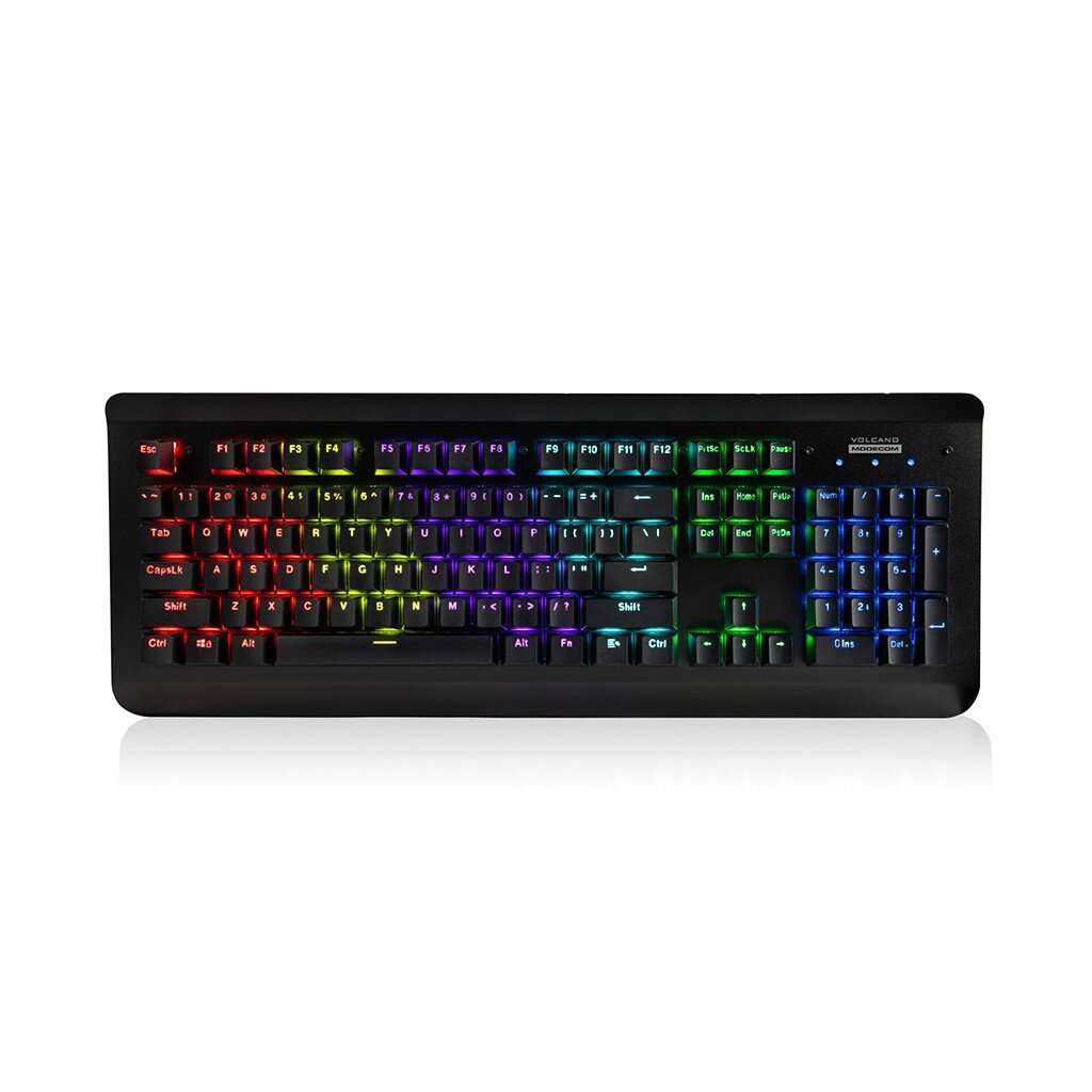 Игровая клавиатура Механическая игровая клавиатура Modecom Hammer 2 RGB  Brown цена | pigu.lt