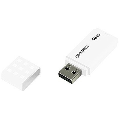 GOODRAM USB 2.0 atmintinė 16GB, Balta цена и информация | USB laikmenos | pigu.lt