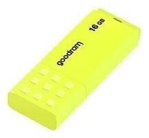 GOODRAM FLASHDRIVE 16GB UME2 USB 2.0 YELLOW kaina ir informacija | USB laikmenos | pigu.lt