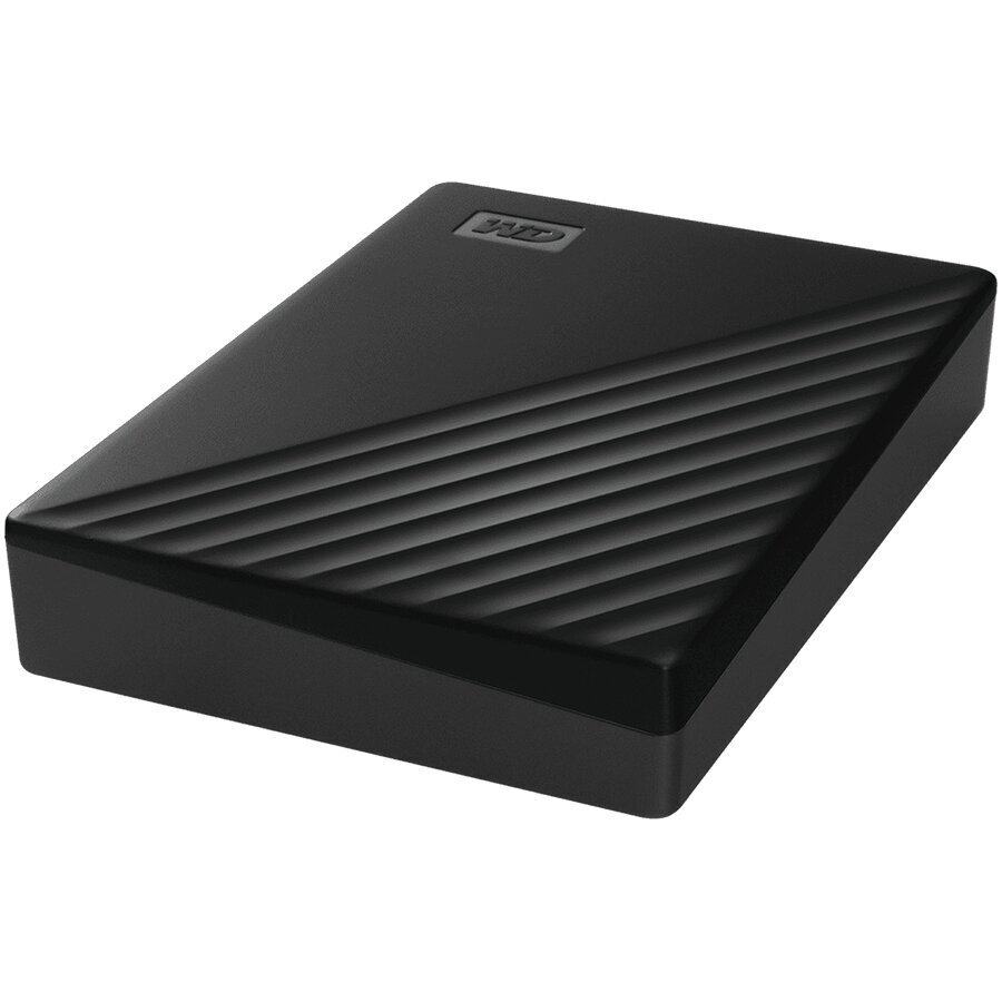 WD My Passport 4TB, USB 3.2, Juoda kaina ir informacija | Išoriniai kietieji diskai (SSD, HDD) | pigu.lt