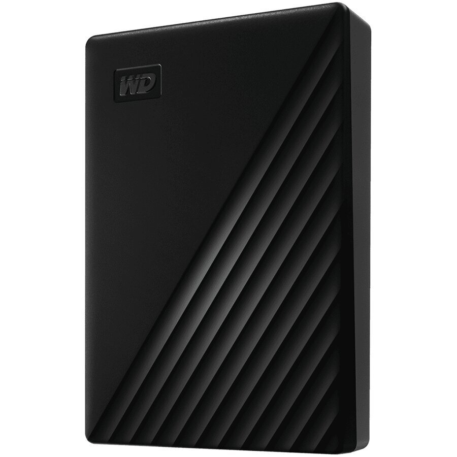 WD My Passport 4TB, USB 3.2, Juoda цена и информация | Išoriniai kietieji diskai (SSD, HDD) | pigu.lt