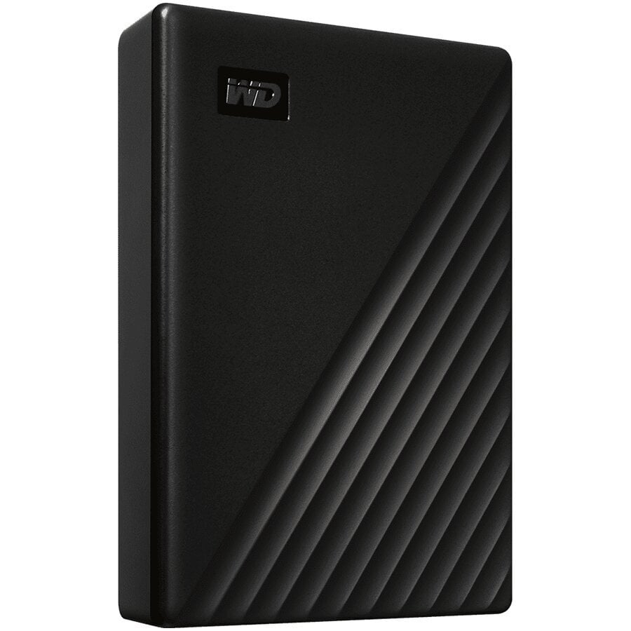 WD My Passport 4TB, USB 3.2, Juoda цена и информация | Išoriniai kietieji diskai (SSD, HDD) | pigu.lt