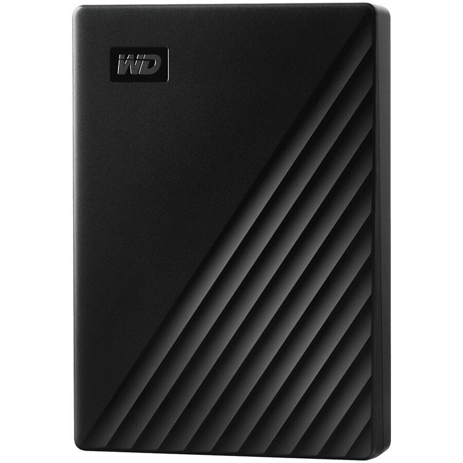 WD My Passport 4TB, USB 3.2, Juoda kaina ir informacija | Išoriniai kietieji diskai (SSD, HDD) | pigu.lt