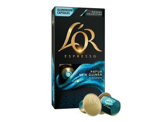 Кофейные капсулы L'OR Papua New Guinea, 10 капсул Nespresso® цена и информация | Кофе, какао | pigu.lt