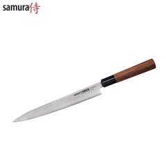 Универсальный кухонный нож Samura OKINAWA Yabagiba 9.4"/240 мм из AUS 8 японской стали 59 HRC цена и информация | Ножи и аксессуары для них | pigu.lt
