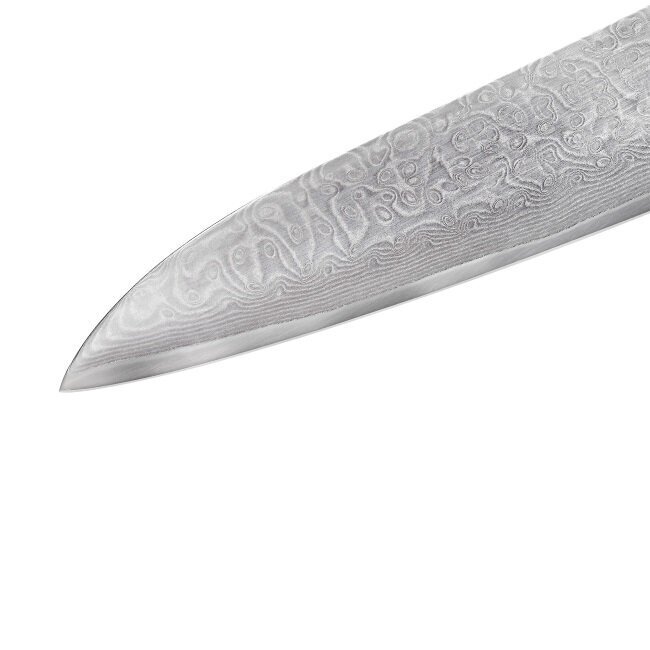 Samura šefo peilis Damascus 67, 24 cm цена и информация | Peiliai ir jų priedai | pigu.lt