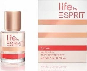 Tualetinis vanduo Esprit Life EDT moterims 20 ml kaina ir informacija | Esprit Kvepalai, kosmetika | pigu.lt