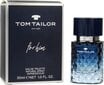 Tualetinis vanduo Tom Tailor For Him EDT vyrams 30 ml цена и информация | Kvepalai vyrams | pigu.lt