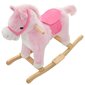 Supamas pliušinis arkliukas, rožinis kaina ir informacija | Žaislai kūdikiams | pigu.lt