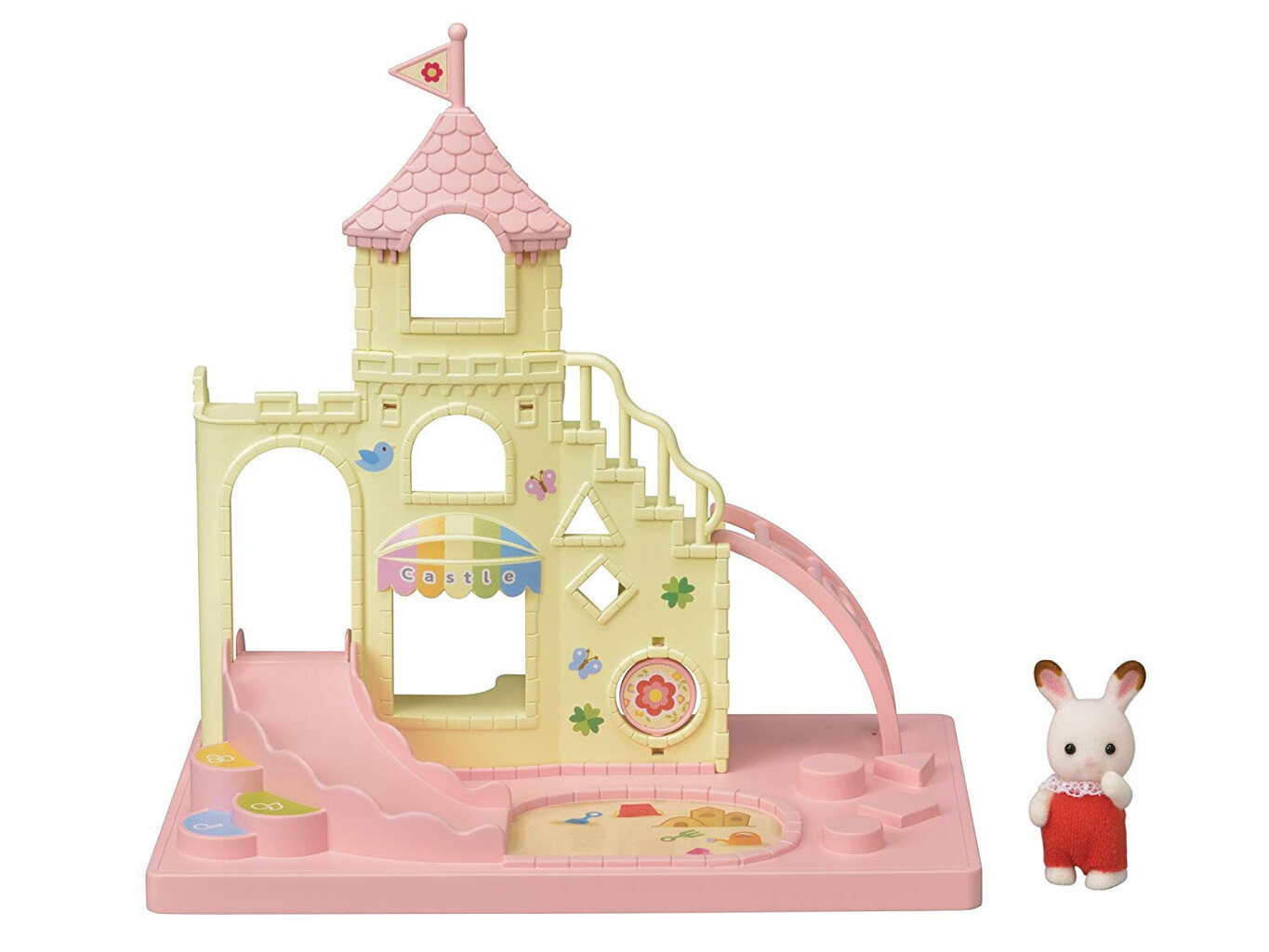 Mažylių žaidimų aikštelė „Pilis“ Sylvanian Families kaina ir informacija | Žaislai mergaitėms | pigu.lt