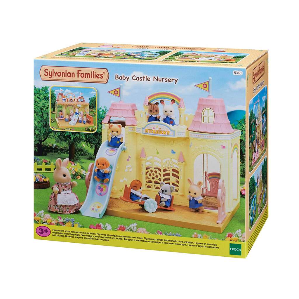 Vaikų darželis „Pilis“ Sylvanian Families kaina ir informacija | Žaislai mergaitėms | pigu.lt