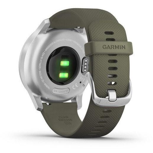 Garmin vívomove® Style Silver/Moss kaina ir informacija | Išmanieji laikrodžiai (smartwatch) | pigu.lt