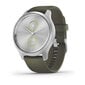 Garmin vívomove® Style Silver/Moss kaina ir informacija | Išmanieji laikrodžiai (smartwatch) | pigu.lt