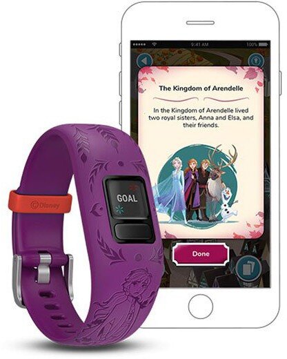 Garmin vívofit® jr. 2 Disney Frozen 2 Anna цена и информация | Išmaniosios apyrankės (fitness tracker) | pigu.lt