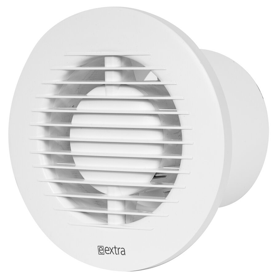 Elektrinis ventiliatorius E-EXTRA, Ø100mm su rutuliniu guoliu kaina ir informacija | Vonios ventiliatoriai | pigu.lt