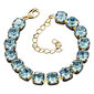 Apyrankė moterims DiamondSky „Classic (Aquamarine Blue)“ su Swarovski kristalais kaina ir informacija | Apyrankės moterims | pigu.lt
