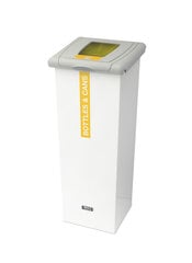 Контейнер для сортировки мусора, 60 л цена и информация | Мусорные баки | pigu.lt