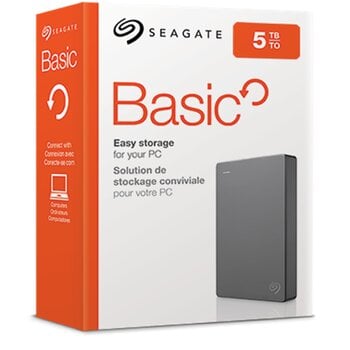 Seagate Basic, 2.5'', 5TB, USB 3.0 цена и информация | Жёсткие диски (SSD, HDD) | pigu.lt