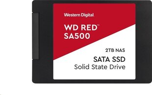 SSD WD RED 2TB 2.5" SATA WDS200T1R0A kaina ir informacija | Vidiniai kietieji diskai (HDD, SSD, Hybrid) | pigu.lt