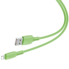 Кабель для зарядки / передачи данных USB - Lightning Baseus Colourful 1.2 м, зеленый цена и информация | Кабели для телефонов | pigu.lt