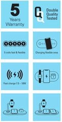 Sandberg 3in1 441-29 цена и информация | Зарядные устройства для телефонов | pigu.lt