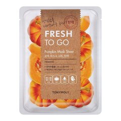 Stangrinamoji lakštinė veido kaukė TonyMoly Fresh To Go Pumpkin, 1 vnt. kaina ir informacija | Tonymoly Kvepalai, kosmetika | pigu.lt