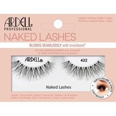 Priklijuojamos blakstienos Ardell Naked Lashes 422 1.0ks Black kaina ir informacija | Priklijuojamos blakstienos, blakstienų rietikliai | pigu.lt