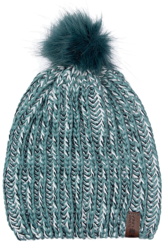 Starling žieminė kepurė mergaitėms Noelle, petrol kaina ir informacija | Žiemos drabužiai vaikams | pigu.lt