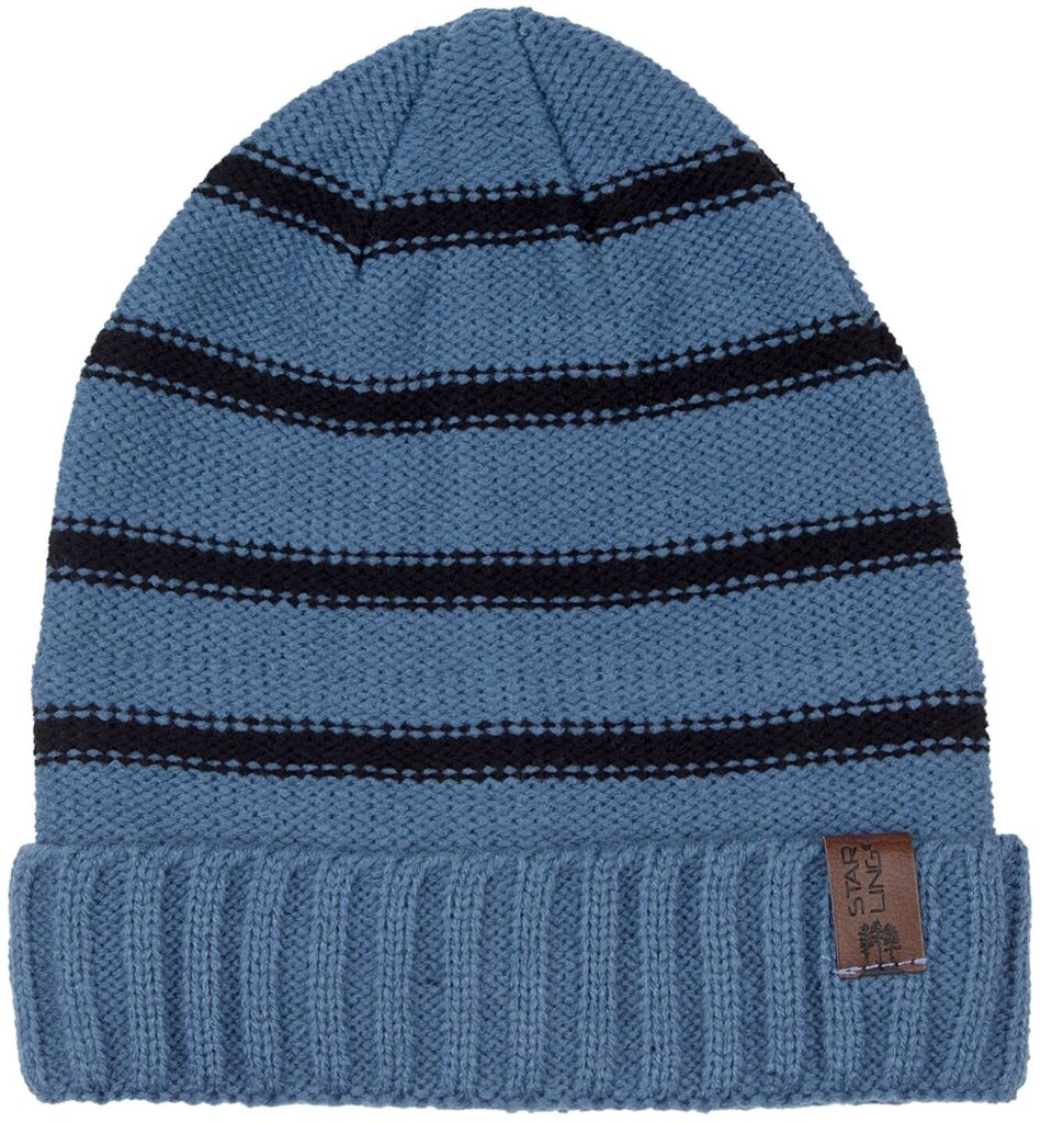 Starling žieminė kepurė berniukams Nico, blue kaina ir informacija | Žiemos drabužiai vaikams | pigu.lt