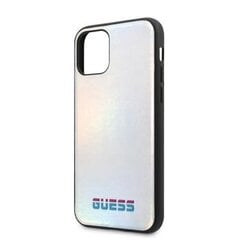 Чехол Guess Iridescent для Apple iPhone 11 Pro, серебристый цена и информация | Чехлы для телефонов | pigu.lt