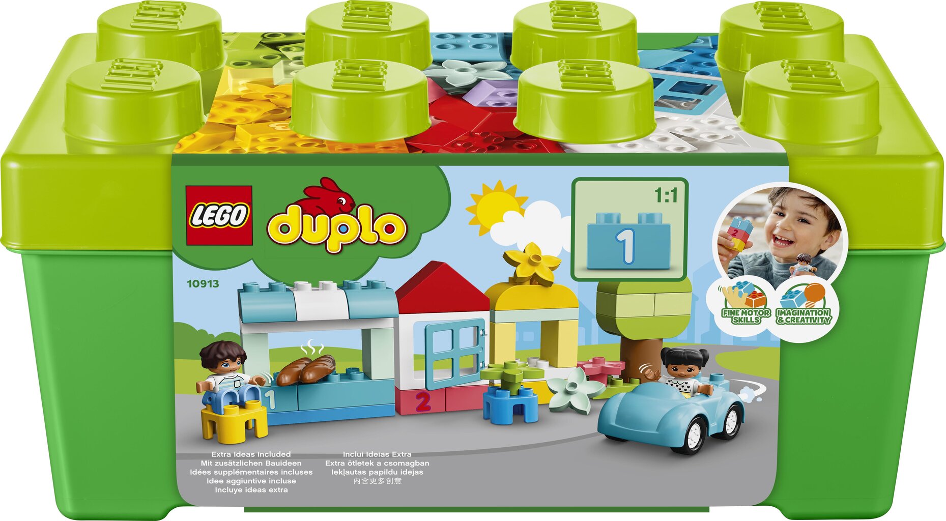 10913 LEGO® DUPLO Kaladėlių dėžė цена и информация | Konstruktoriai ir kaladėlės | pigu.lt