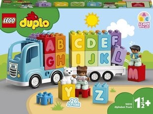 10915 LEGO® Duplo Abėcėlės sunkvežimis kaina ir informacija | Konstruktoriai ir kaladėlės | pigu.lt