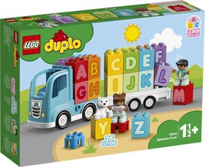 10915 LEGO® Duplo Abėcėlės sunkvežimis kaina ir informacija | Konstruktoriai ir kaladėlės | pigu.lt