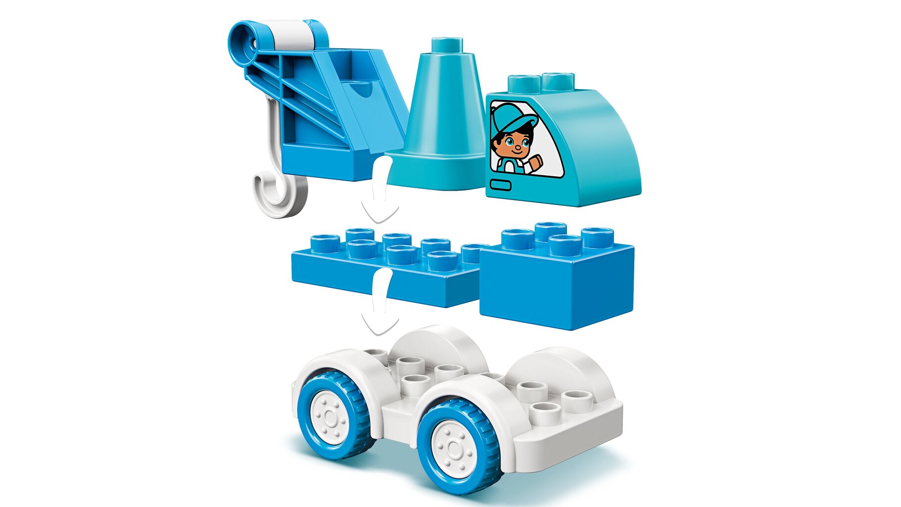 10918 LEGO® DUPLO Vilkikas kaina ir informacija | Konstruktoriai ir kaladėlės | pigu.lt