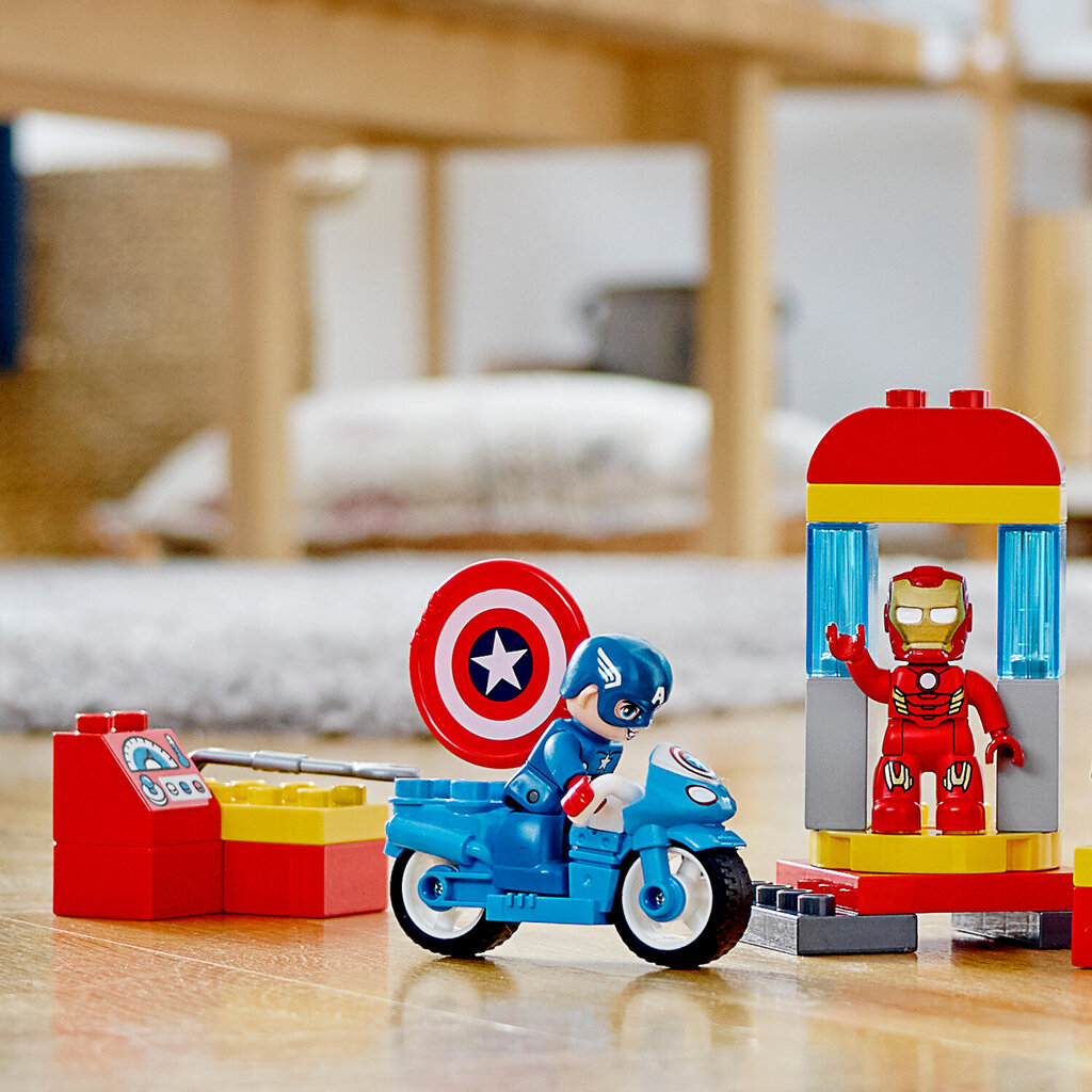 10921 LEGO® DUPLO Superherojų laboratorija kaina ir informacija | Konstruktoriai ir kaladėlės | pigu.lt