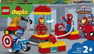 10921 LEGO® Duplo® Marvel Лаборатория супергероев цена и информация | Конструкторы и кубики | pigu.lt