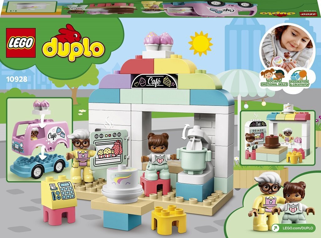 10928 LEGO® DUPLO Kepykla цена и информация | Konstruktoriai ir kaladėlės | pigu.lt