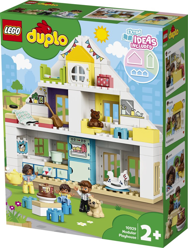 10929 LEGO® DUPLO Modulinis žaislinis namas цена и информация | Konstruktoriai ir kaladėlės | pigu.lt