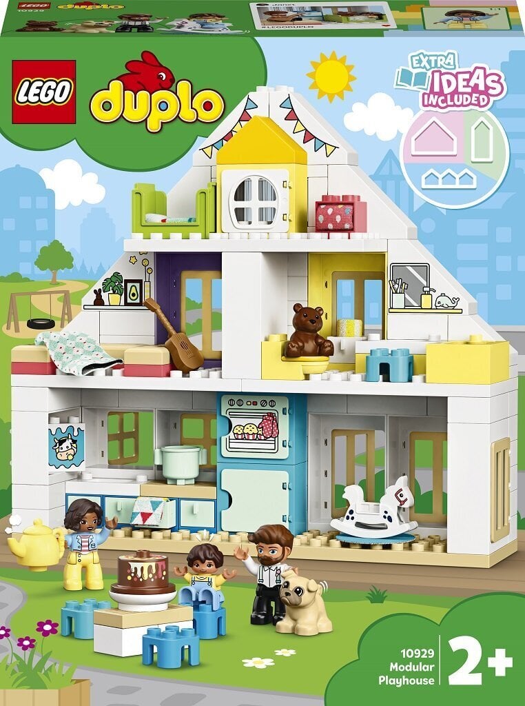 10929 LEGO® DUPLO Modulinis žaislinis namas цена и информация | Konstruktoriai ir kaladėlės | pigu.lt