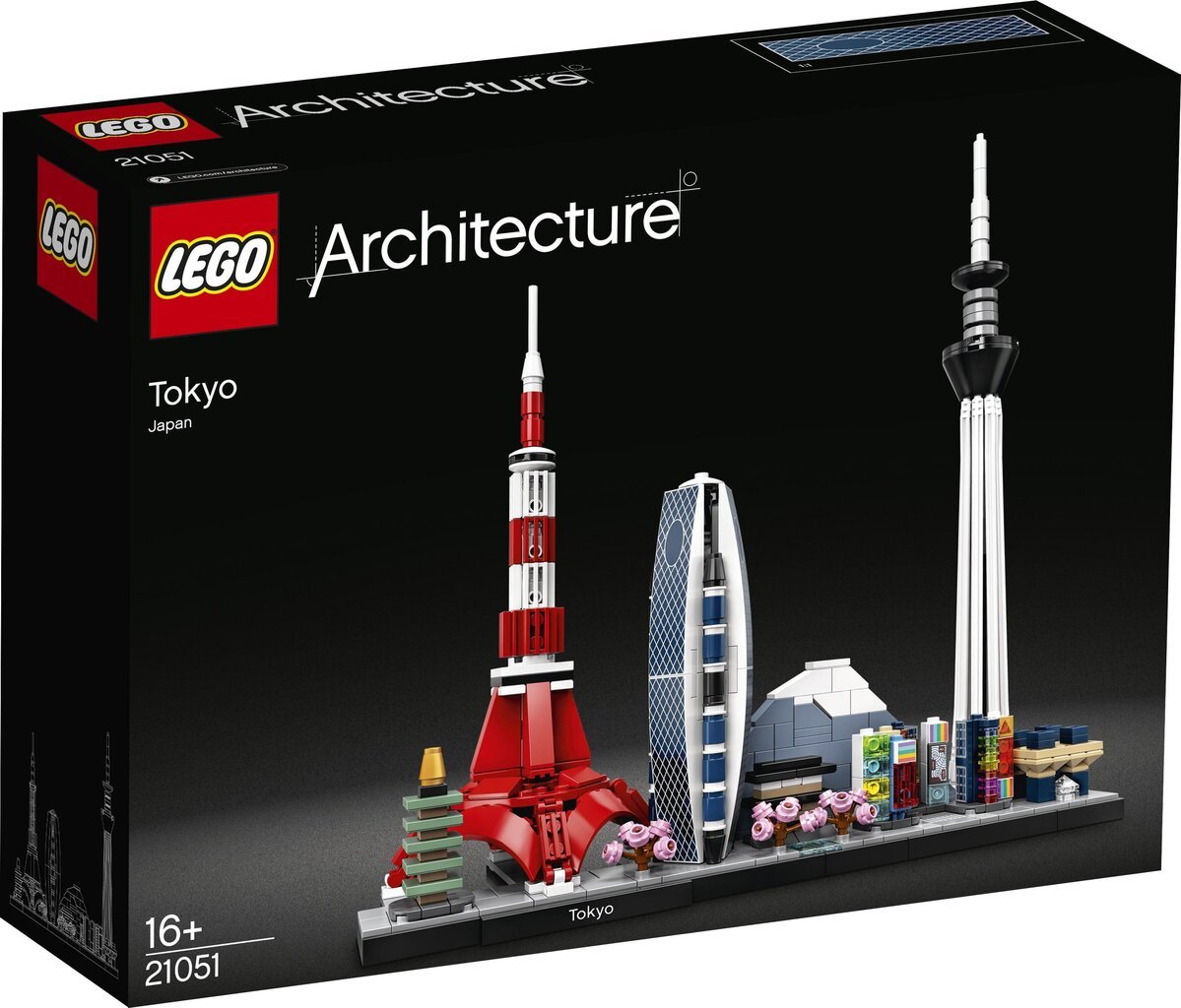 21051 LEGO® Architecture Tokijas kaina ir informacija | Konstruktoriai ir kaladėlės | pigu.lt