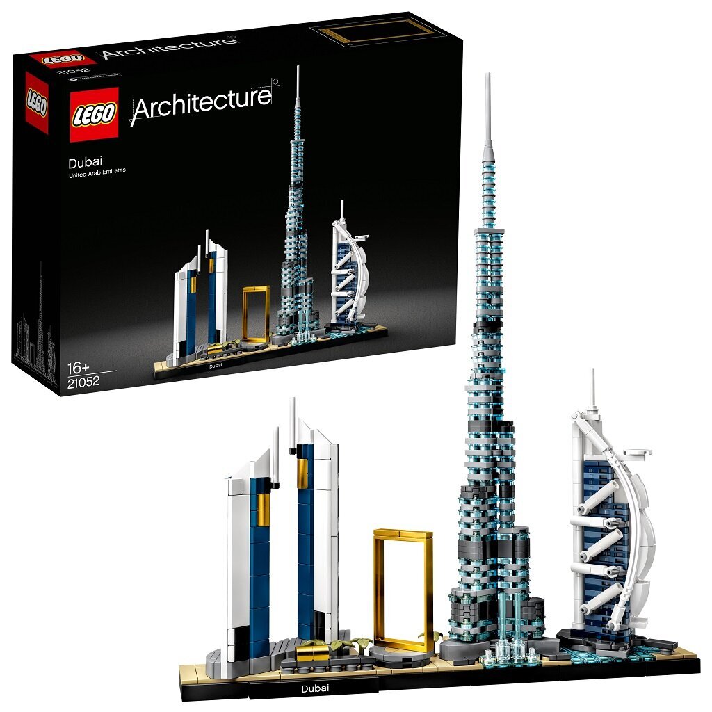 21052 LEGO® Architecture Dubajus цена и информация | Konstruktoriai ir kaladėlės | pigu.lt
