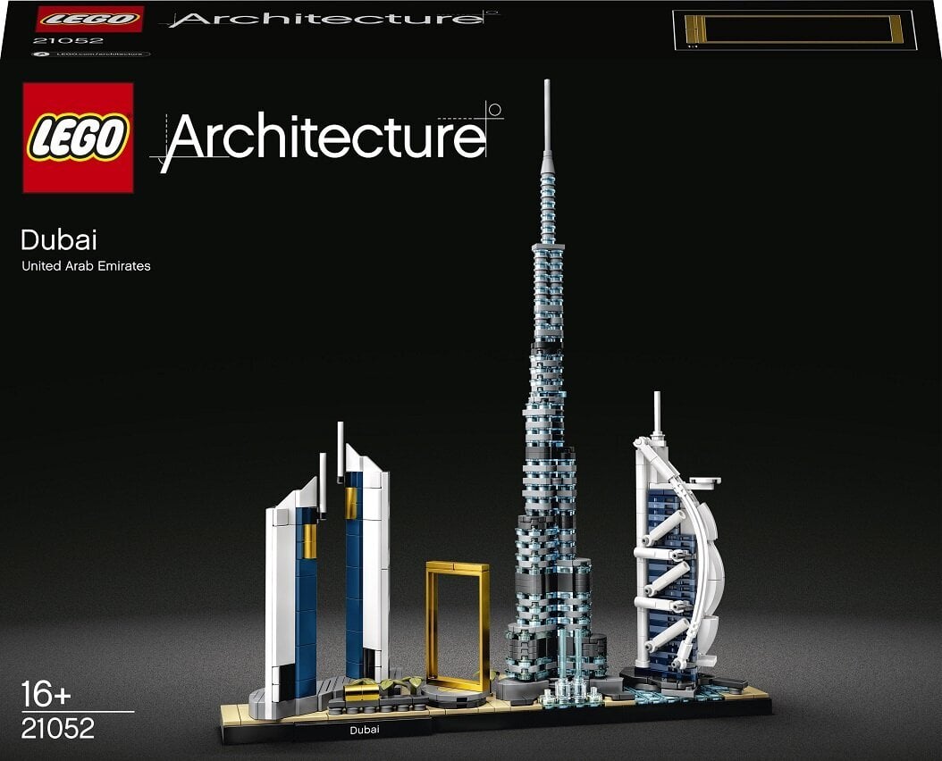 21052 LEGO® Architecture Dubajus цена и информация | Konstruktoriai ir kaladėlės | pigu.lt