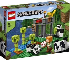 21158 LEGO® Minecraft Pandų jauniklių darželis kaina ir informacija | Konstruktoriai ir kaladėlės | pigu.lt