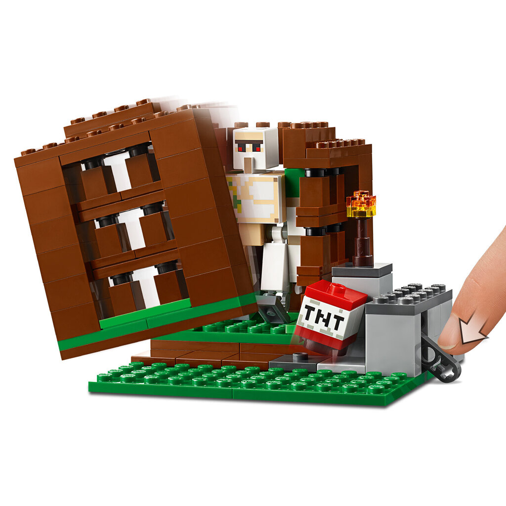 21159 LEGO® Minecraft Plėšikų sargybos postas kaina ir informacija | Konstruktoriai ir kaladėlės | pigu.lt