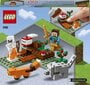 21162 LEGO® Minecraft Nuotykis taigoje цена и информация | Konstruktoriai ir kaladėlės | pigu.lt