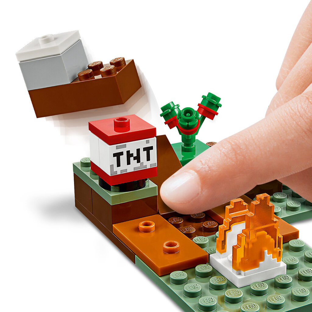 21162 LEGO® Minecraft Nuotykis taigoje kaina ir informacija | Konstruktoriai ir kaladėlės | pigu.lt