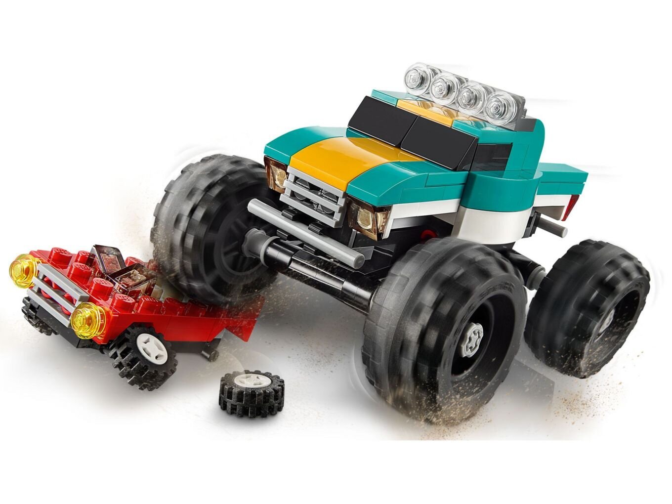 31101 LEGO® Creator Sunkvežimis monstras kaina ir informacija | Konstruktoriai ir kaladėlės | pigu.lt