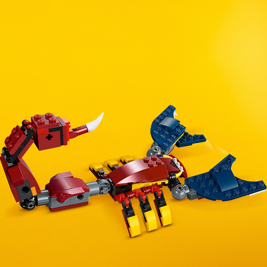 31102 LEGO® Creator Ugnies Drakonas цена и информация | Konstruktoriai ir kaladėlės | pigu.lt