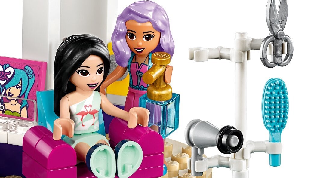 41391 LEGO® Friends Hartleiko miesto kirpykla цена и информация | Konstruktoriai ir kaladėlės | pigu.lt