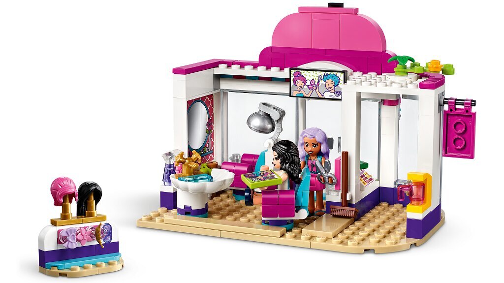 41391 LEGO® Friends Hartleiko miesto kirpykla kaina ir informacija | Konstruktoriai ir kaladėlės | pigu.lt